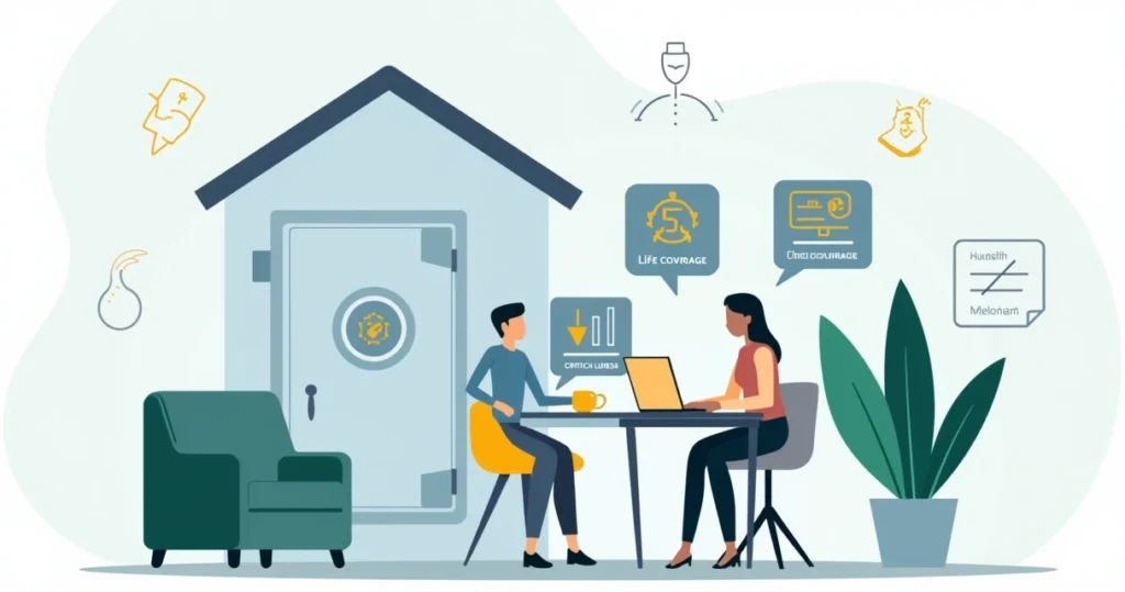 Profissional de alta renda contratando seguro de vida em plataforma digital